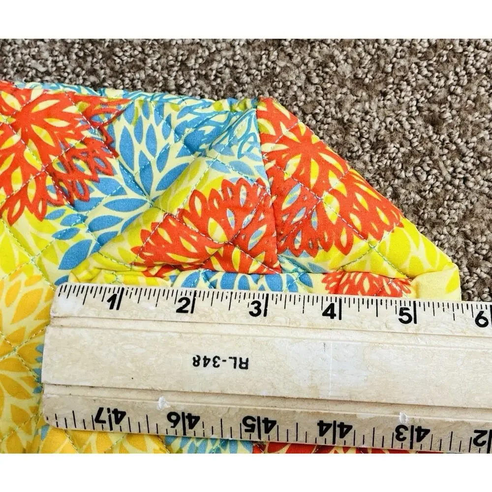 NWT Gregg Gift Co Ins. Quilted Mums Tote Bag NWT Zip Top + Wristlet Coin Purse